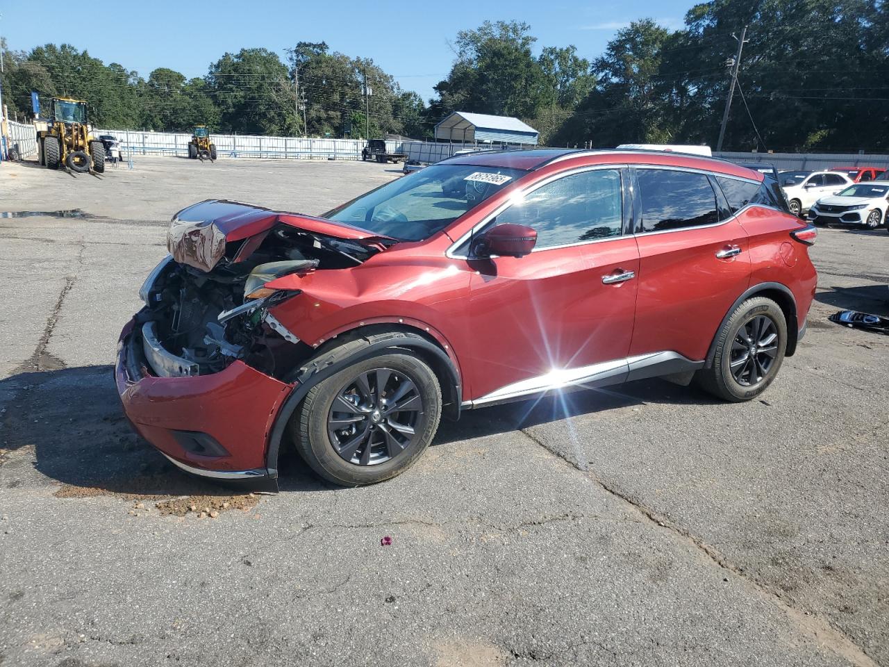 NISSAN MURANO 2018. Lot# 85751965. VIN 5N1AZ2MG0JN139302. Photo 1