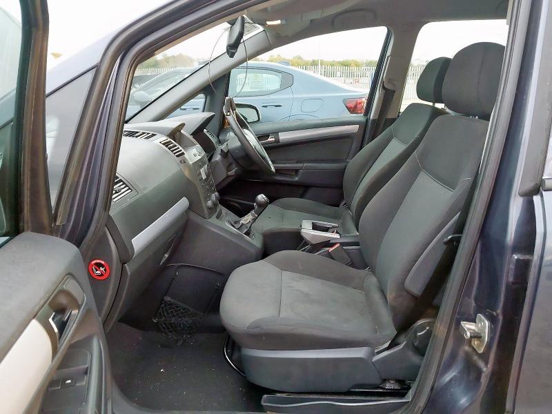 2007 VAUXHALL ZAFIRA 1.6I CLUB 5DR