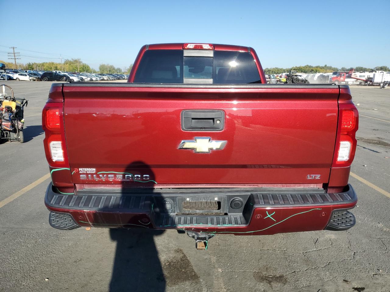 2017 Chevrolet Silverado K1500 Ltz VIN: 3GCUKSEJ8HG351108 Lot: 84965445