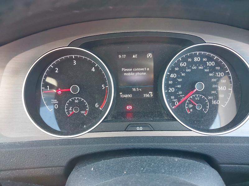 2016 VOLKSWAGEN GOLF MATCH EDITION TDI BM 