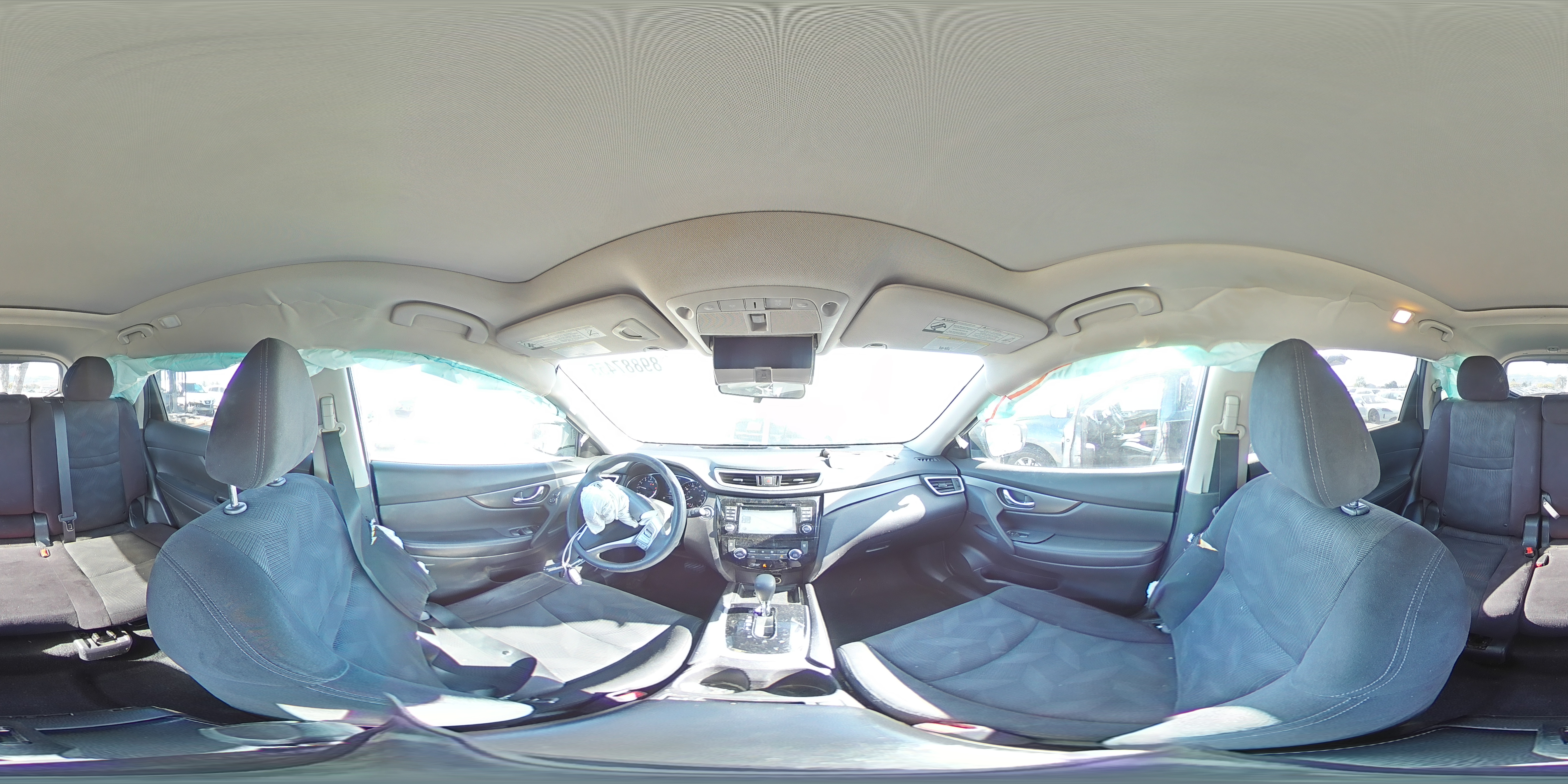 2015 Nissan Rogue S VIN: 5N1AT2MVXFC777527 Lot: 89887455