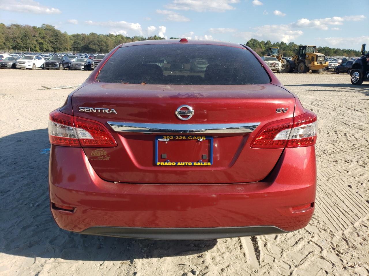 2015 Nissan Sentra S VIN: 3N1AB7AP0FL686817 Lot: 84626275