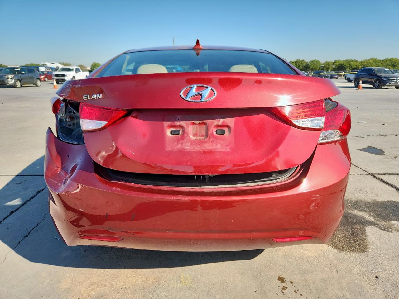 2013 Hyundai Elantra Gls VIN: 5NPDH4AE4DH314559 Lot: 85095675