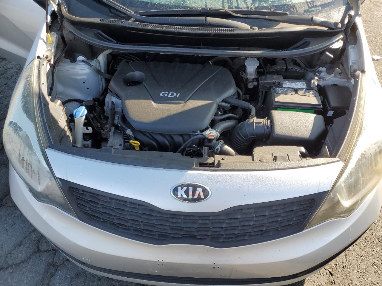 2015 Kia Rio Lx VIN: KNADM4A39F6445362 Lot: 82270595