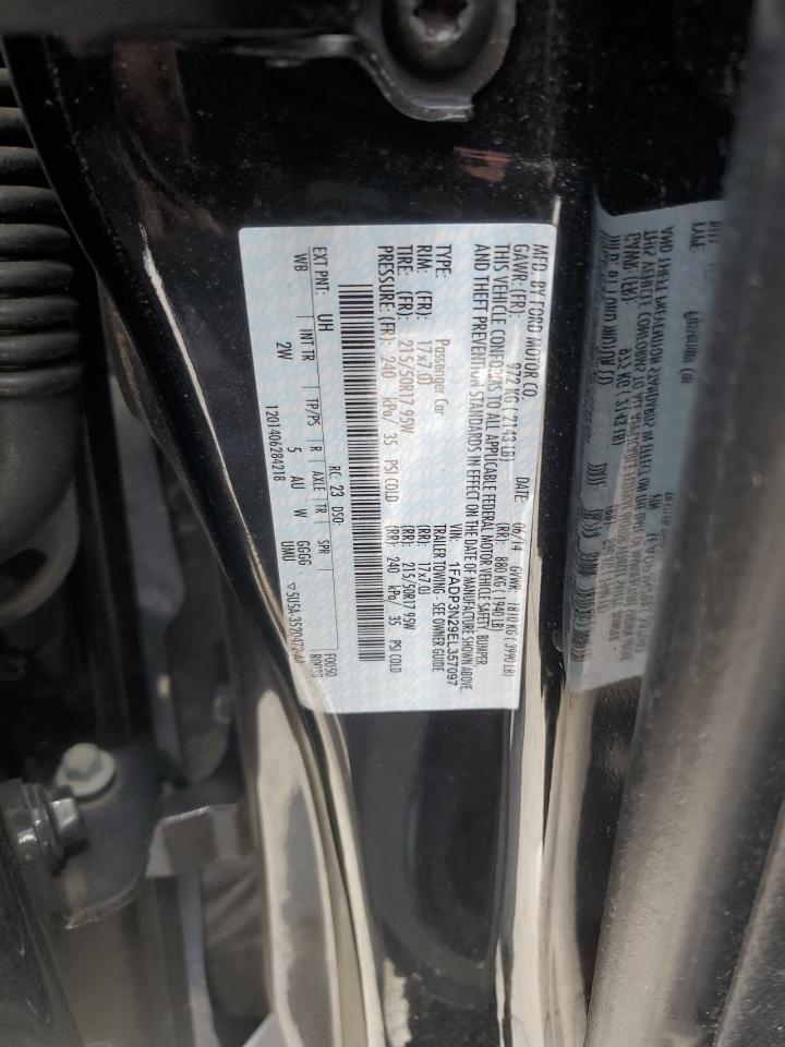 2014 Ford Focus Titanium VIN: 1FADP3N29EL357097 Lot: 86432545