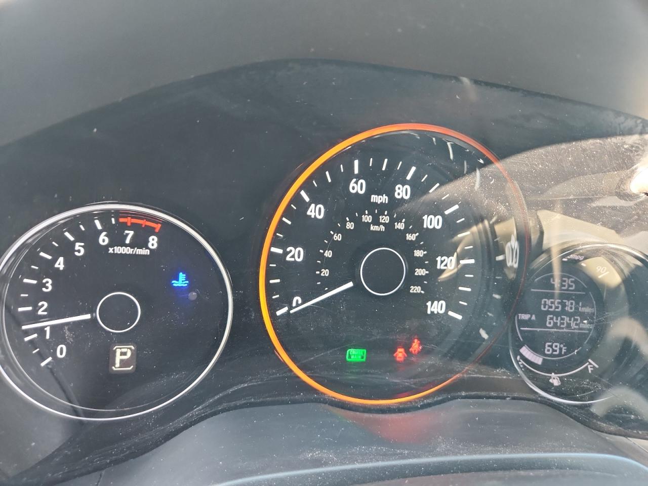 2019 Honda Hr-V Lx VIN: 3CZRU5H39KG715584 Lot: 89729885