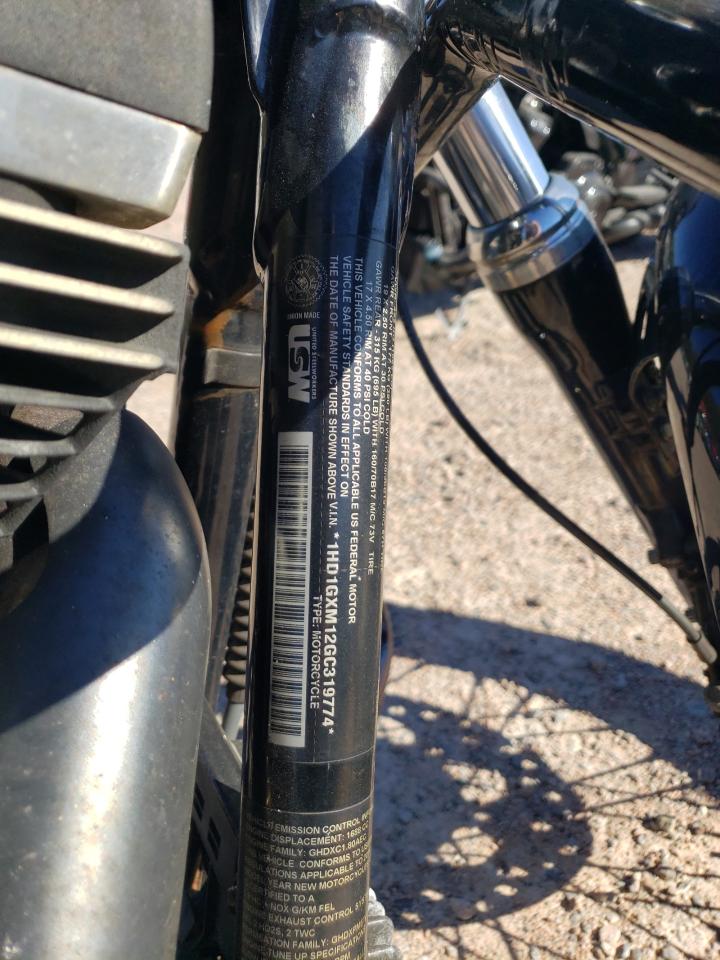 2016 Harley-Davidson Fxdb Dyna Street Bob VIN: 1HD1GXM12GC319774 Lot: 84915885