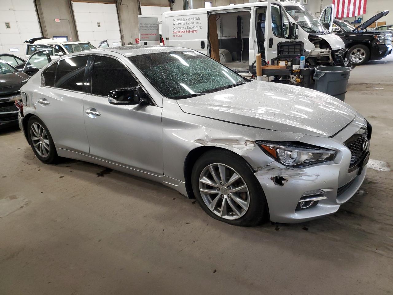 2014 Infiniti Q50 Base VIN: JN1BV7ARXEM691346 Lot: 86502225