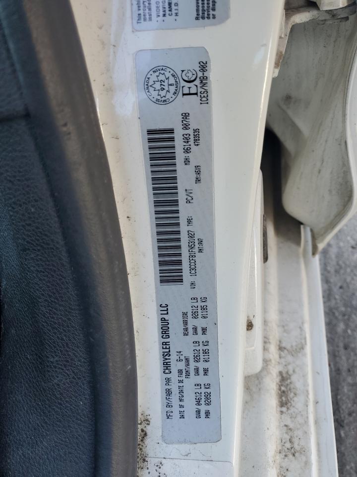 2015 Chrysler 200 Lx VIN: 1C3CCCFB1FN531027 Lot: 82346865