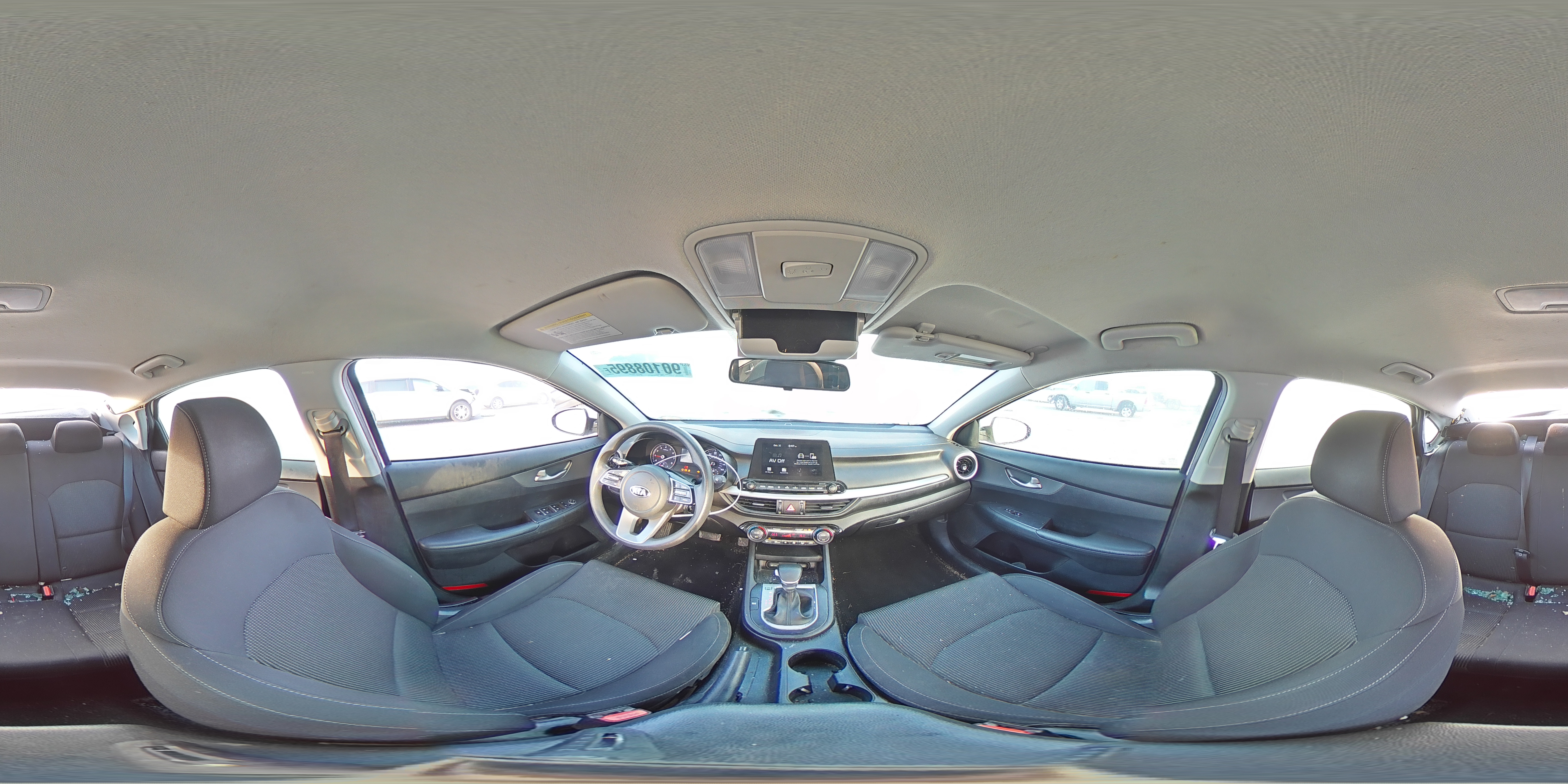 2019 Kia Forte Fe VIN: 3KPF24AD9KE048992 Lot: 90108895