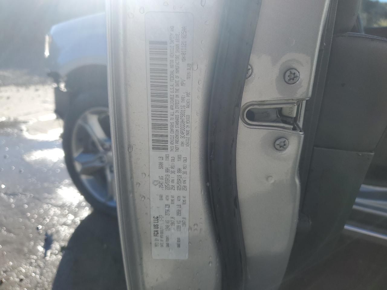 2017 Dodge Journey Crossroad VIN: 3C4PDDGG0HT583116 Lot: 87032395