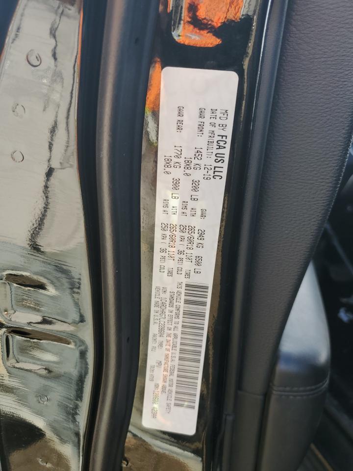 2020 Dodge Durango Sxt VIN: 1C4RDHAG7LC228604 Lot: 81867185