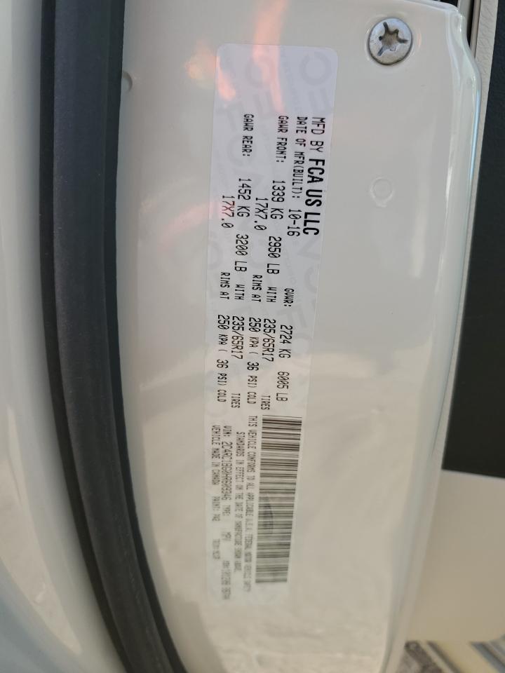 2017 Chrysler Pacifica Touring L VIN: 2C4RC1BG0HR609346 Lot: 90649315