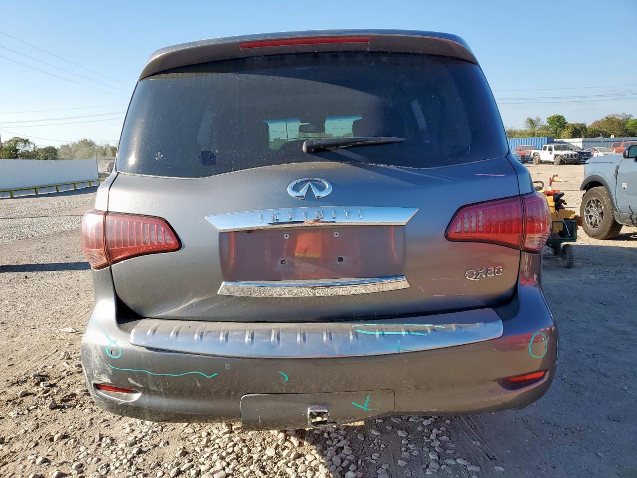 2017 Infiniti Qx80 Base VIN: JN8AZ2NF2H9645621 Lot: 82447525