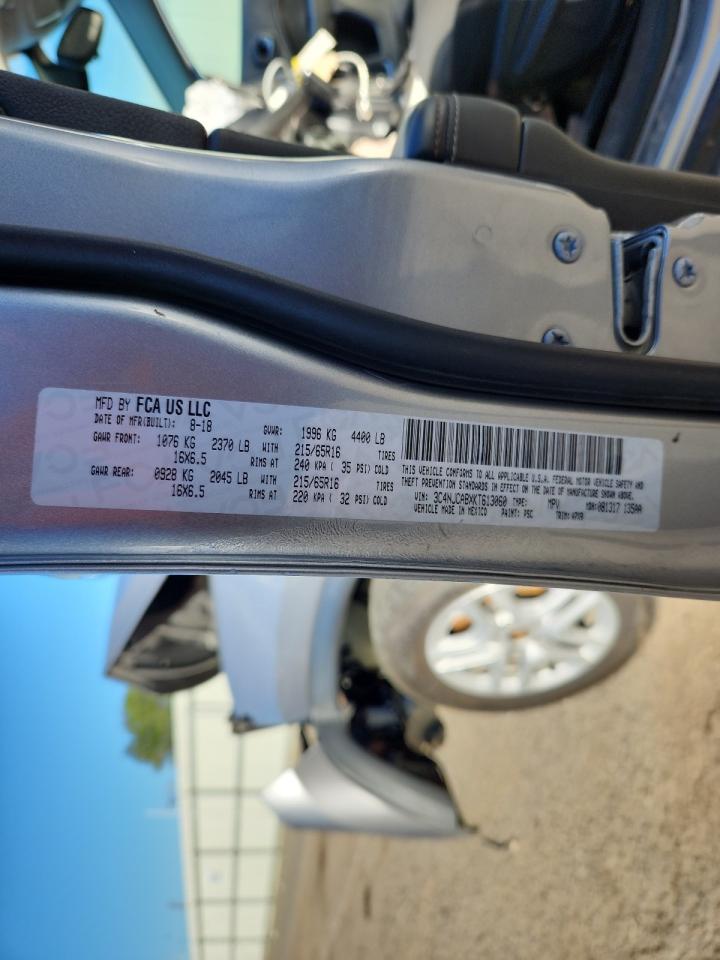 2019 Jeep Compass Sport VIN: 3C4NJCABXKT613060 Lot: 89507765