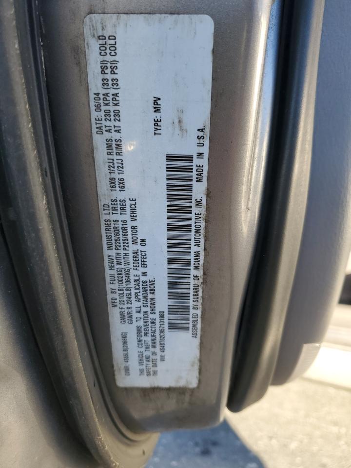 2005 Subaru Baja Sport VIN: 4S4BT62C957101980 Lot: 90542635