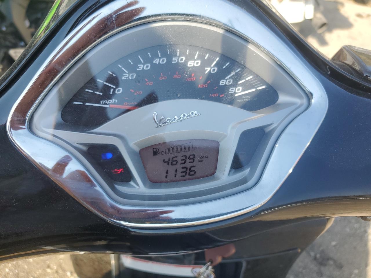 2015 Vespa Gts 300 Super VIN: ZAPM459L3F5100183 Lot: 84023835