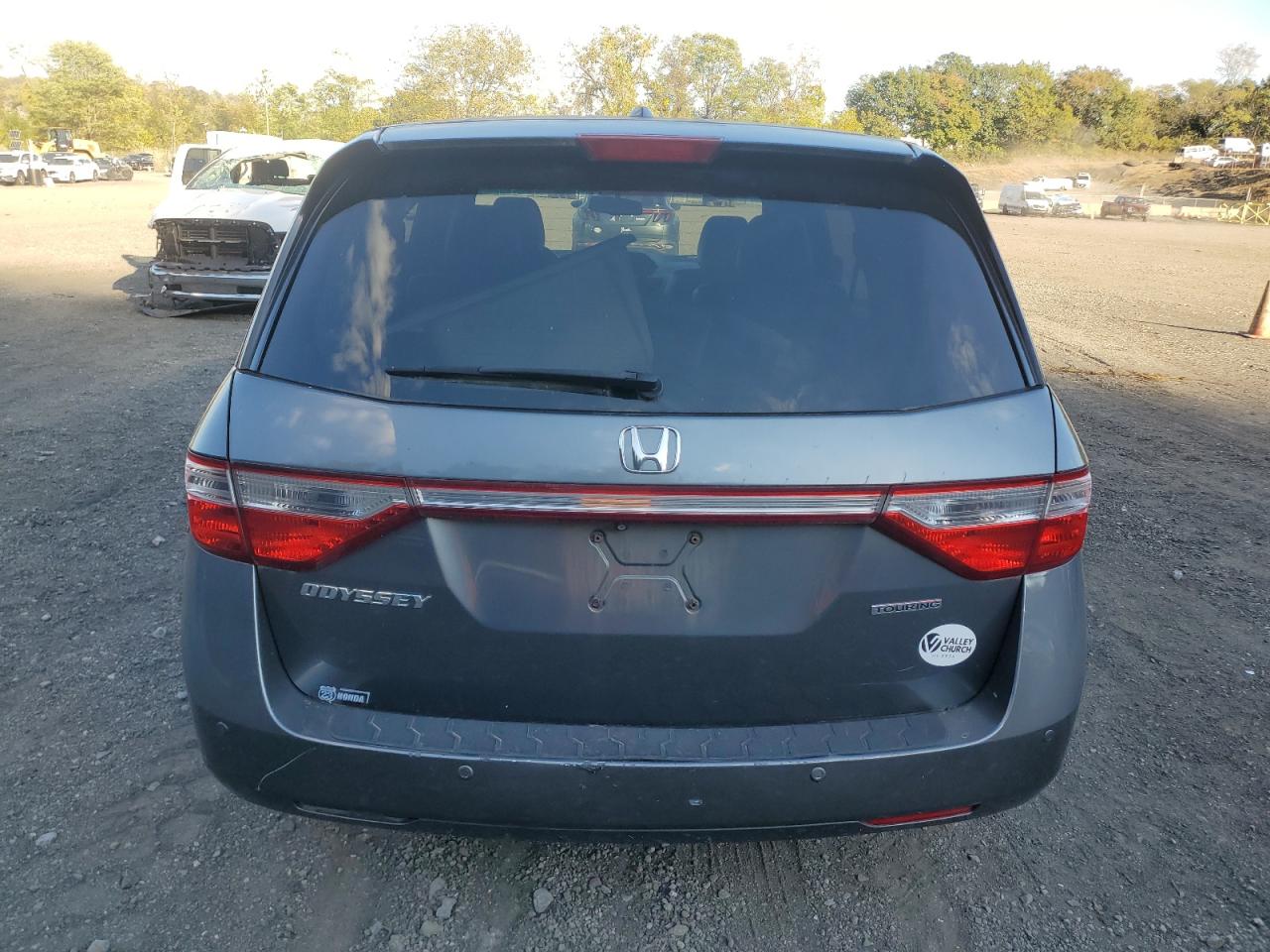 2011 Honda Odyssey Touring VIN: 5FNRL5H92BB030619 Lot: 86251565