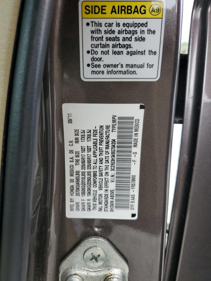 2011 Honda Crv VIN: 3CZRE3H34BG704204 Lot: 82277375