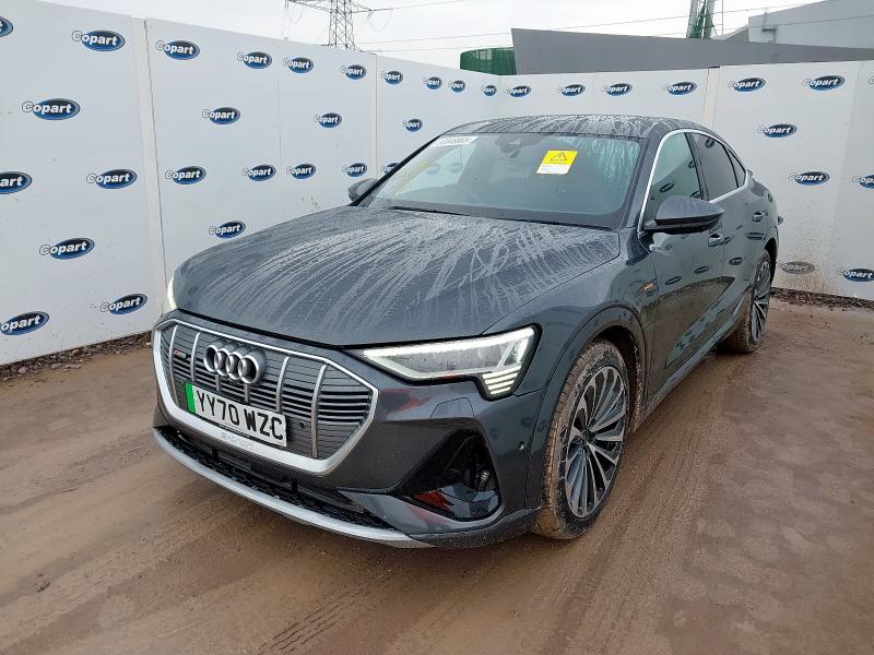 2021 AUDI E-TRON 300KW 55 QUATTRO 95KWH S LINE 5DR AUTO for sale at Copart BRISTOL