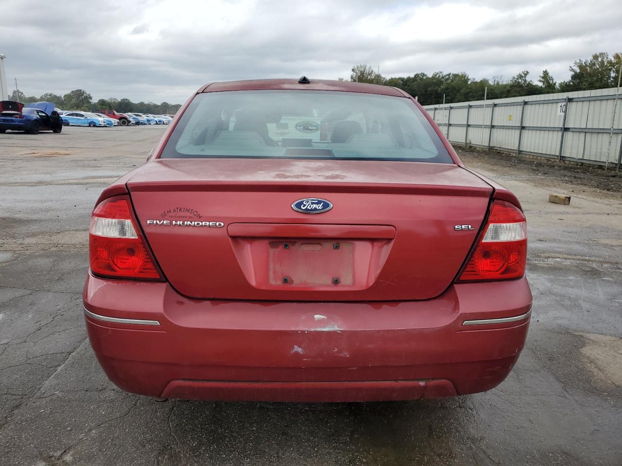 2007 Ford Five Hundred Sel VIN: 1FAHP24117G162207 Lot: 84909745