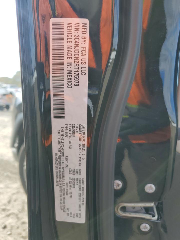 2024 Jeep Compass Limited VIN: 3C4NJDCN2RT175979 Lot: 86783515