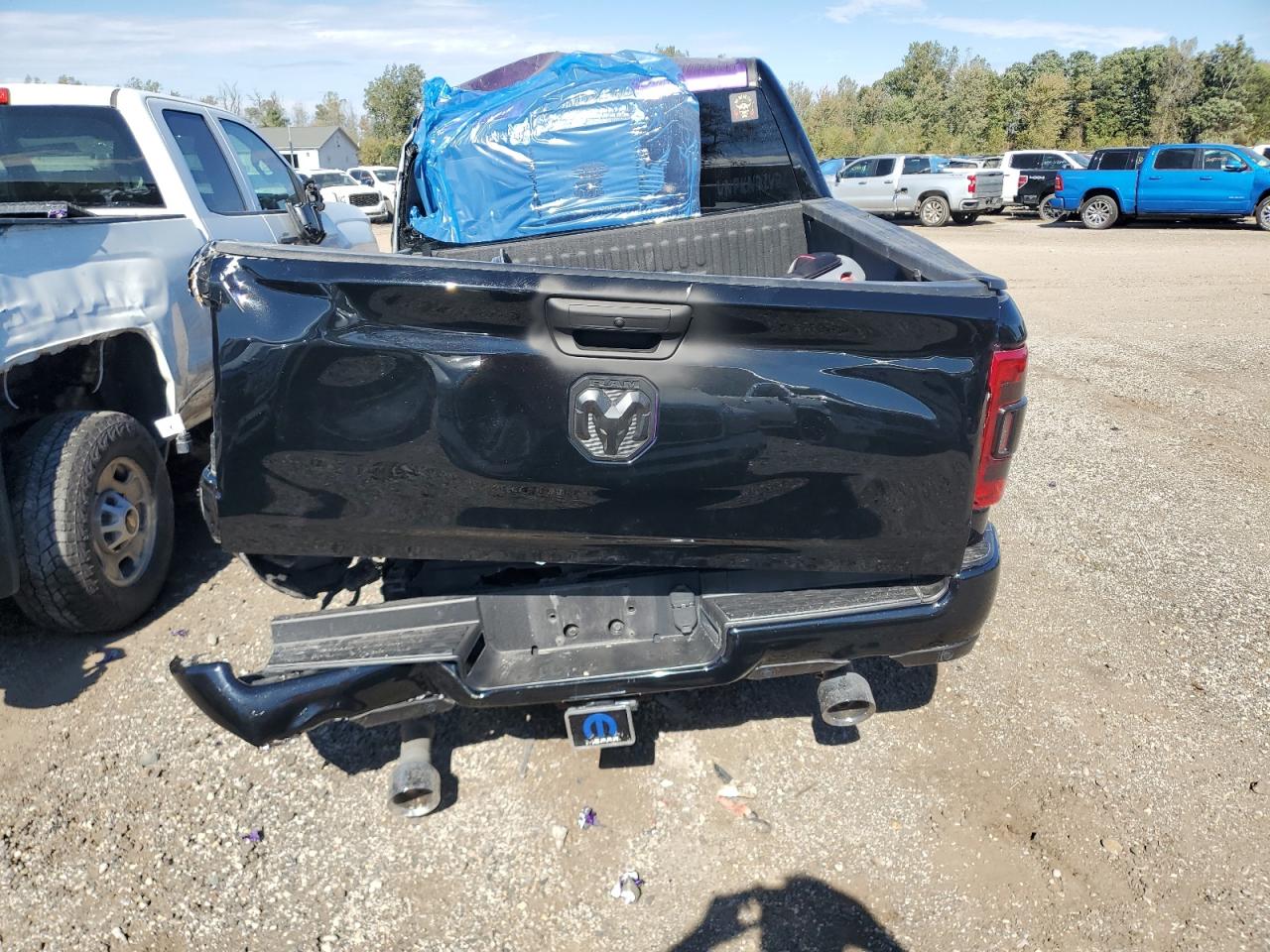 2021 Ram 1500 Laramie VIN: 1C6SRFJT5MN599617 Lot: 84061335