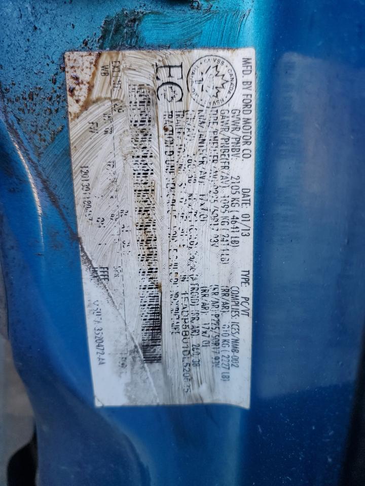 2013 Ford C-Max Sel VIN: 1FADP5BU1DL520535 Lot: 81397125