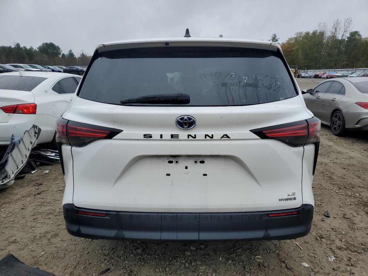 2022 Toyota Sienna Le VIN: 5TDKRKEC8NS087583 Lot: 90308195