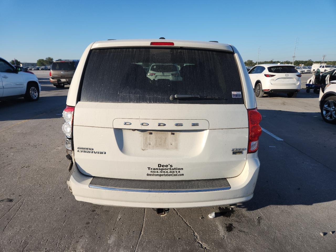 2011 Dodge Grand Caravan Crew VIN: 2D4RN5DG1BR661190 Lot: 86158455