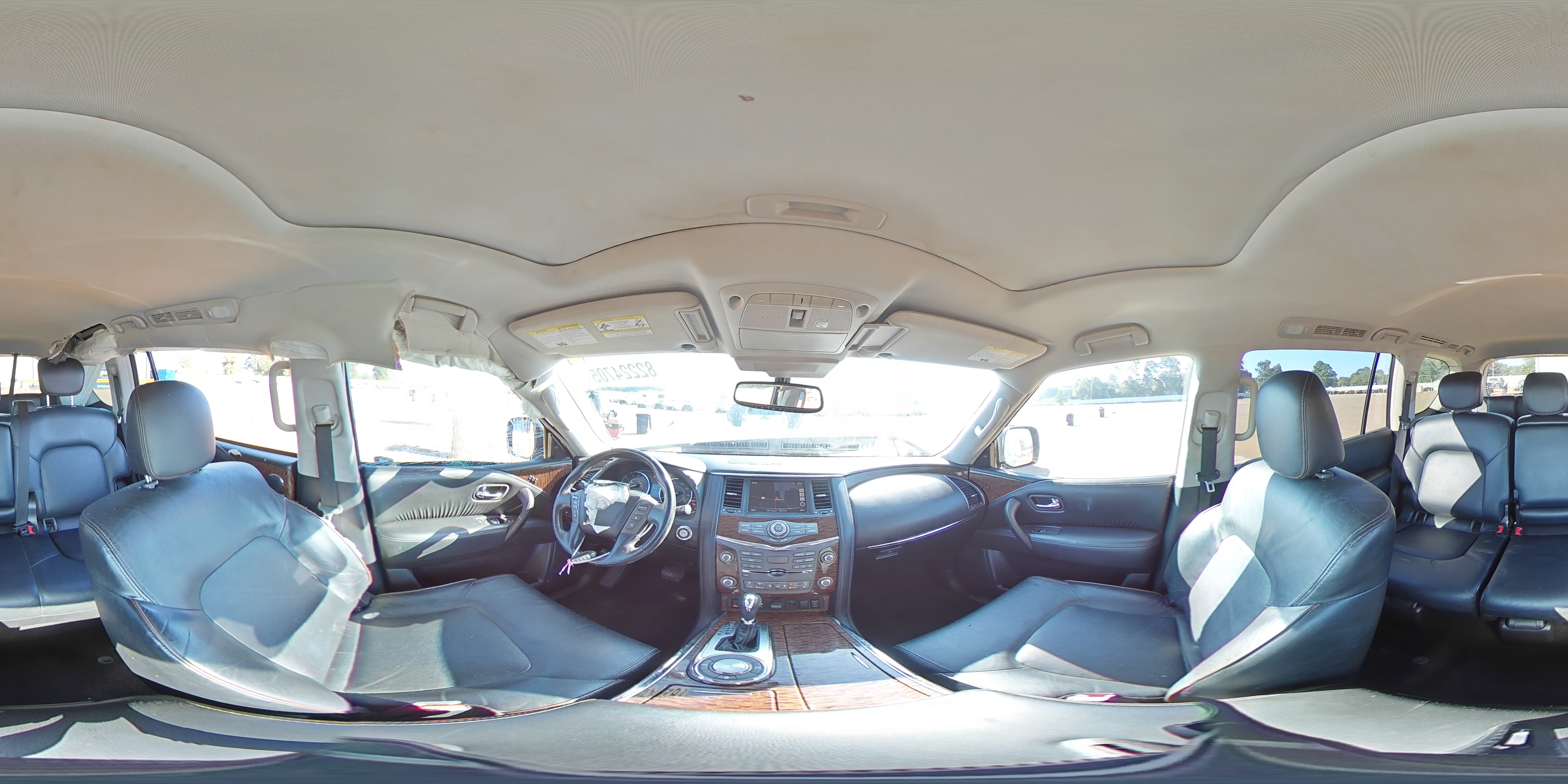 2019 Nissan Armada Sv VIN: JN8AY2NC1KX509296 Lot: 82224705