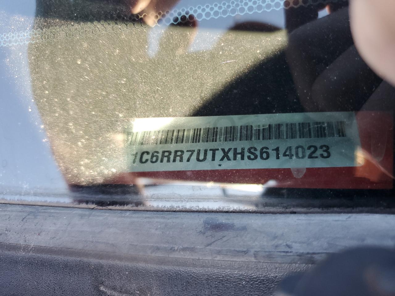 2017 Ram 1500 Sport VIN: 1C6RR7UTXHS614023 Lot: 82346165