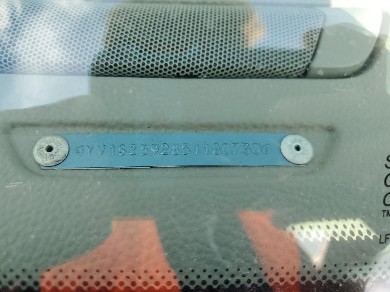 2005 Volvo Xc70 VIN: YV1SZ592851180730 Lot: 85876145