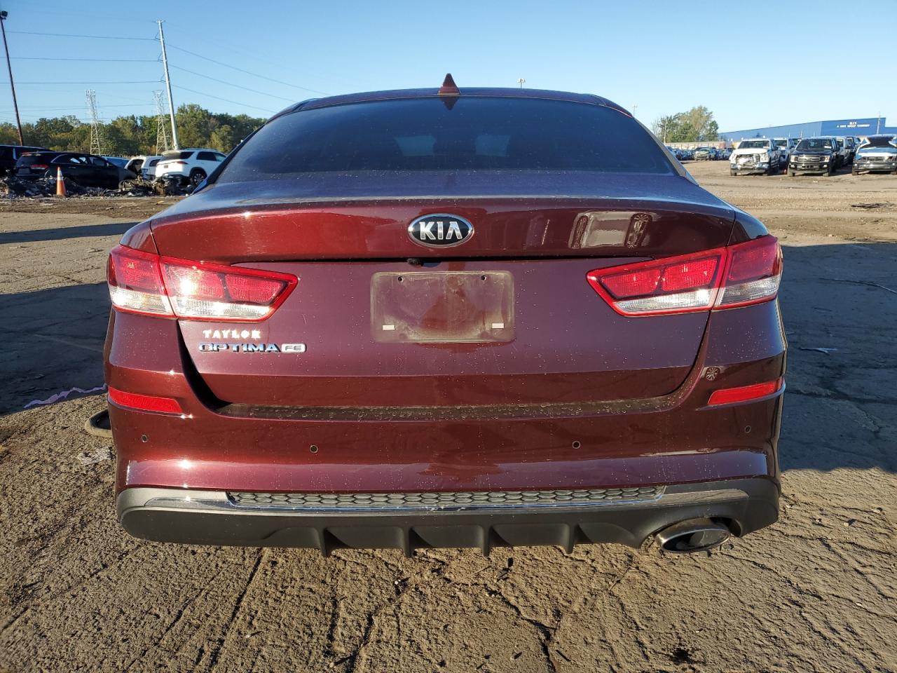 2020 Kia Optima Lx VIN: 5XXGT4L30LG441116 Lot: 82375115