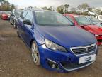 2016 PEUGEOT 308 2.0 BLUEHDI 180 GT 5DR EAT6 for sale at Copart WOLVERHAMPTON