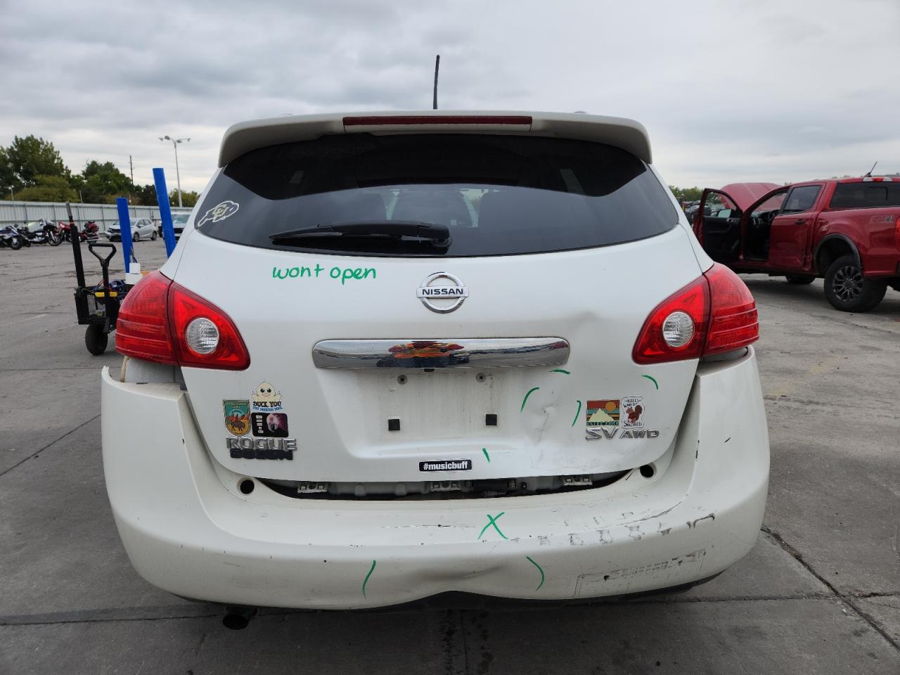 2011 Nissan Rogue S VIN: JN8AS5MV5BW274607 Lot: 82239945