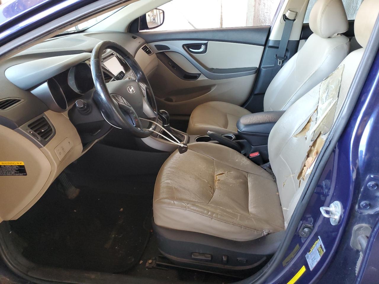 2014 Hyundai Elantra Se VIN: 5NPDH4AE2EH464574 Lot: 81953285