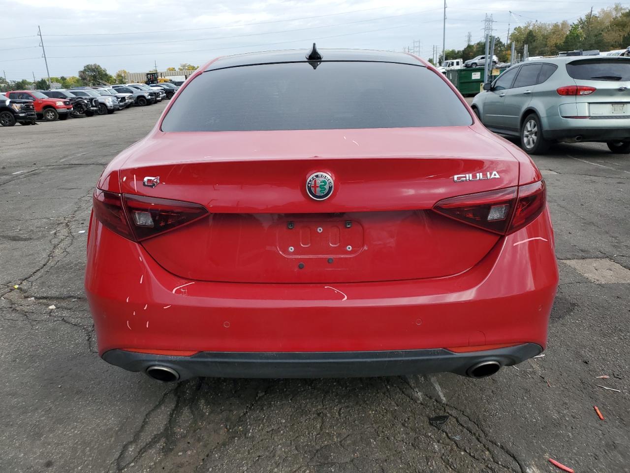 2019 Alfa Romeo Giulia Ti VIN: ZARFANBN6K7598897 Lot: 86106335