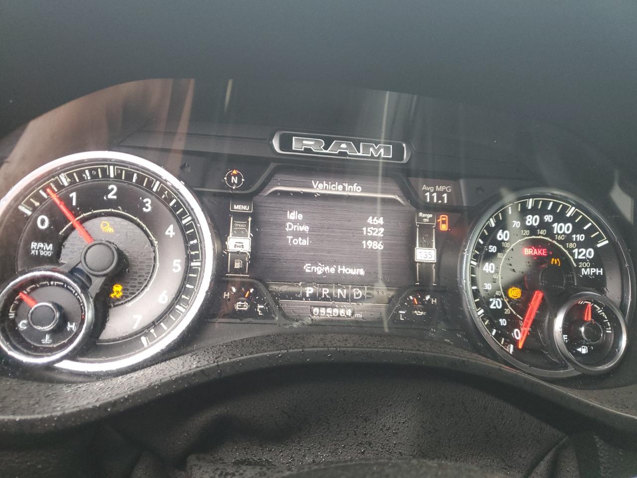 2019 Ram 1500 Laramie VIN: 1C6SRFJT6KN924918 Lot: 89807035