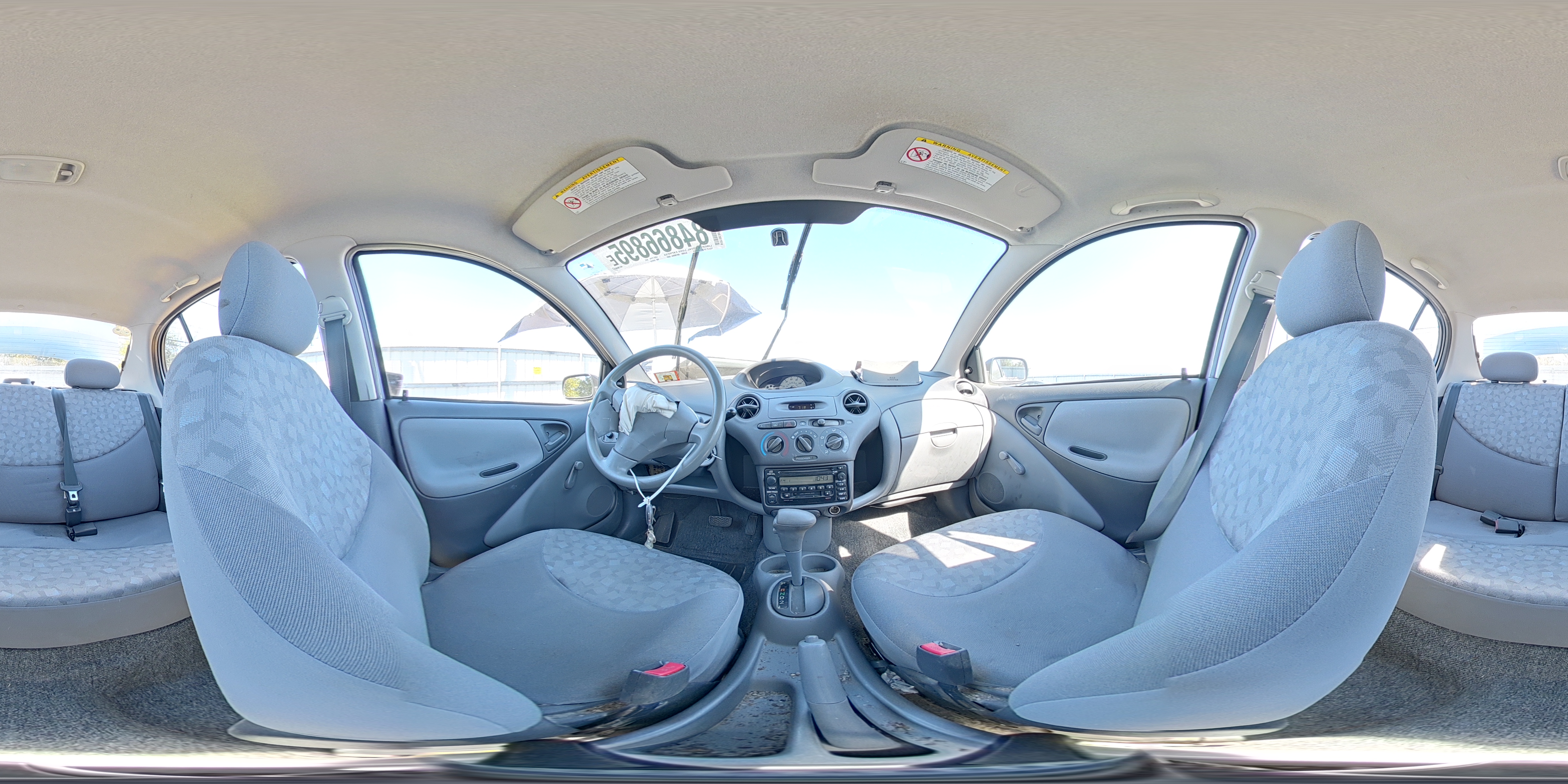 2000 Toyota Echo VIN: JTDBT1238Y0079751 Lot: 84866895