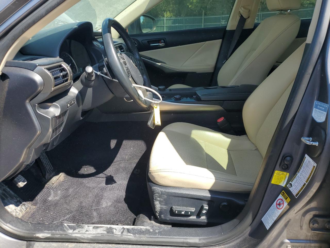 2014 Lexus Is 250 VIN: JTHBF1D22E5001166 Lot: 81984285