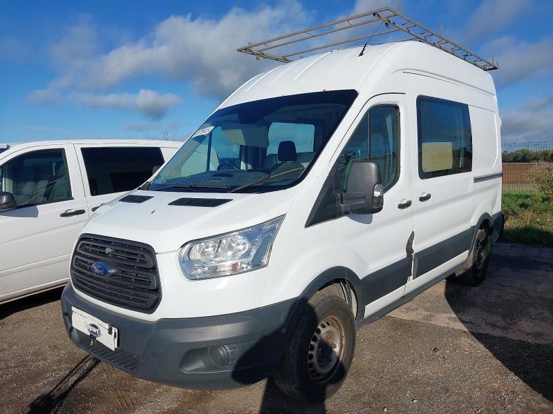 2016 FORD TRANSIT 2.2 TDCI 125PS H3 VAN for sale at Copart WOLVERHAMPTON