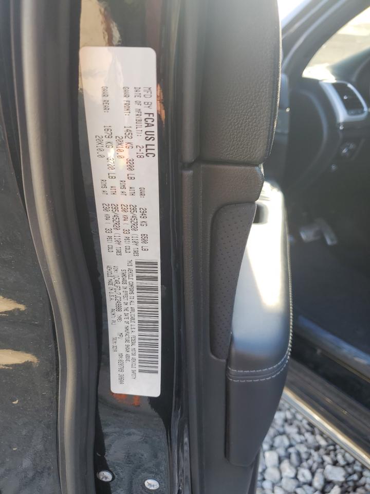 2018 Jeep Grand Cherokee Srt-8 VIN: 1C4RJFDJ7JC249888 Lot: 85312635