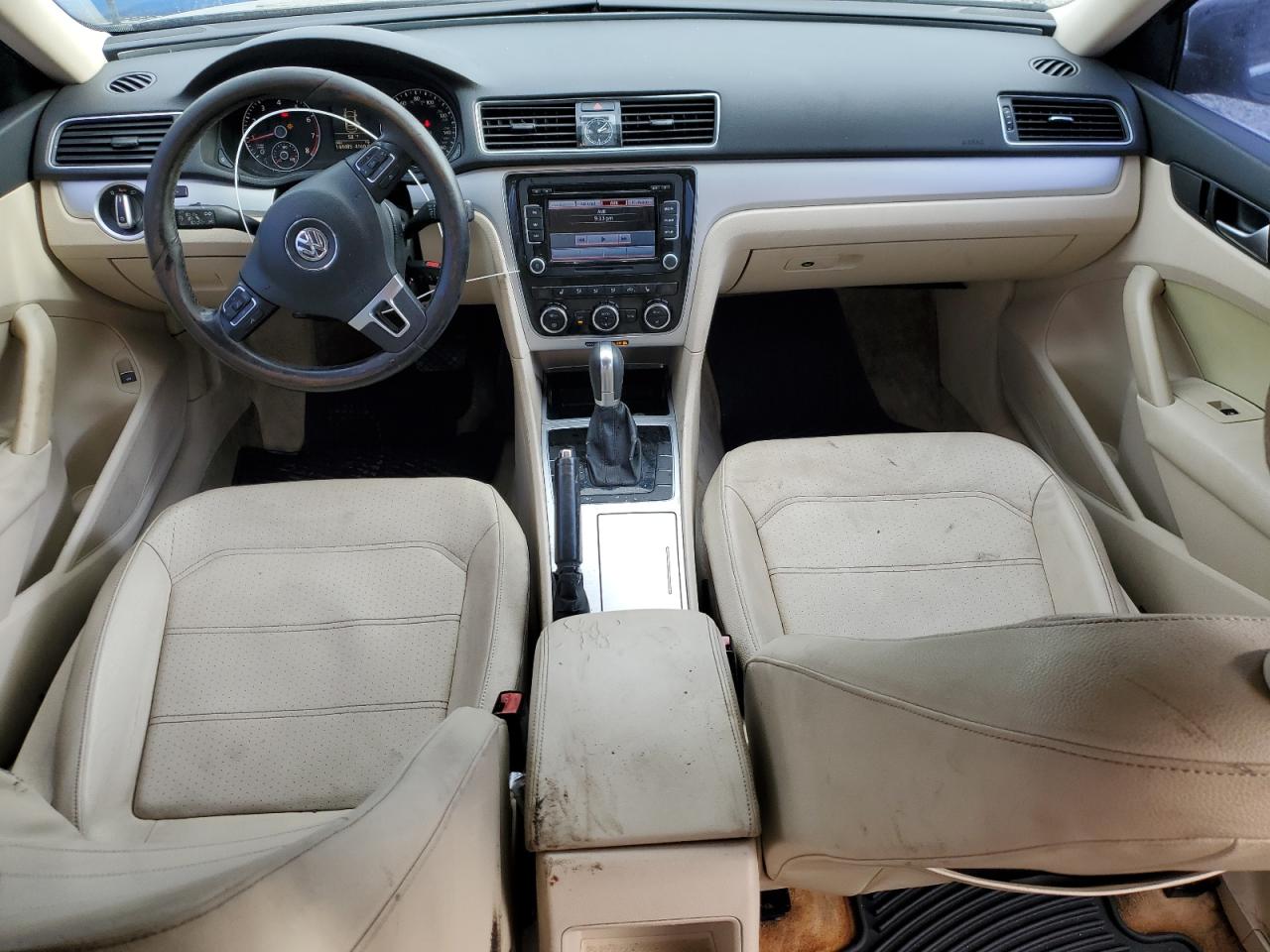 2012 Volkswagen Passat Se VIN: 1VWBP7A33CC048839 Lot: 86254685