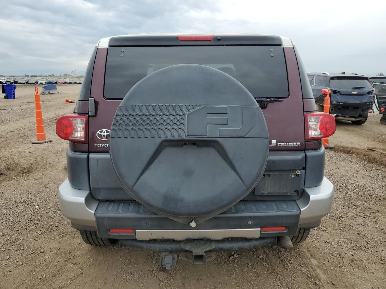 2007 Toyota Fj Cruiser VIN: JTEBU11F870096231 Lot: 85921325