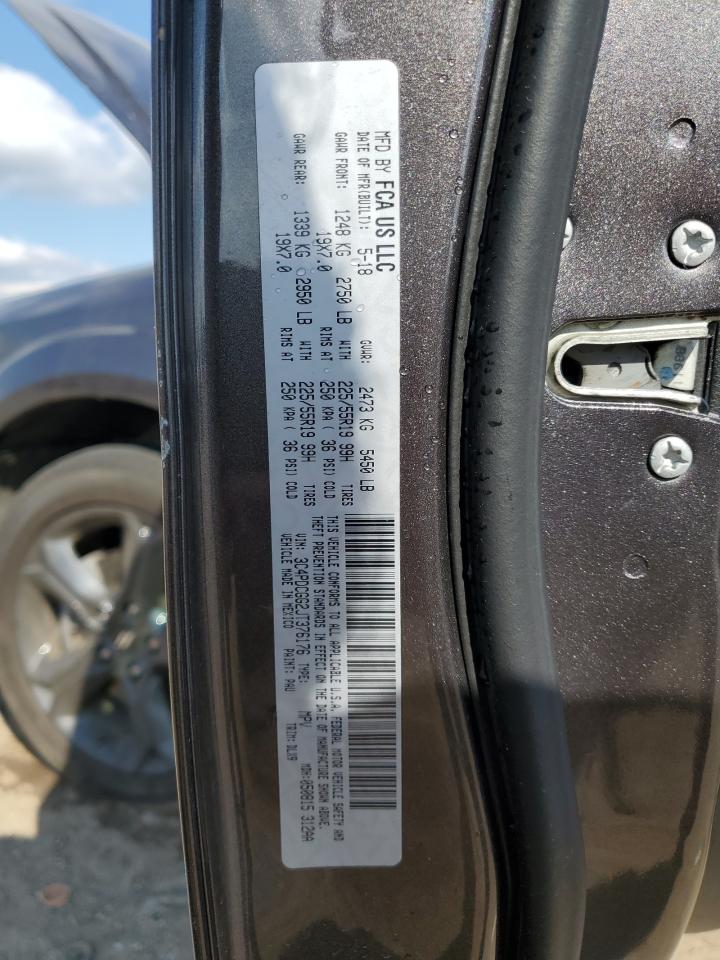 2018 Dodge Journey Crossroad VIN: 3C4PDCGG2JT376176 Lot: 86176205