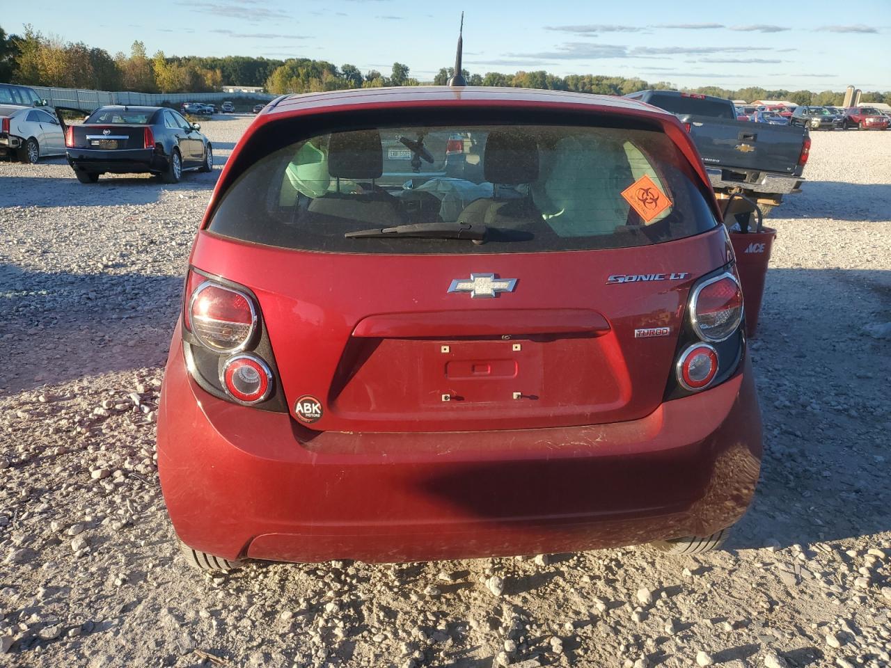 2014 Chevrolet Sonic Lt VIN: 1G1JC6SB6E4145615 Lot: 82360315