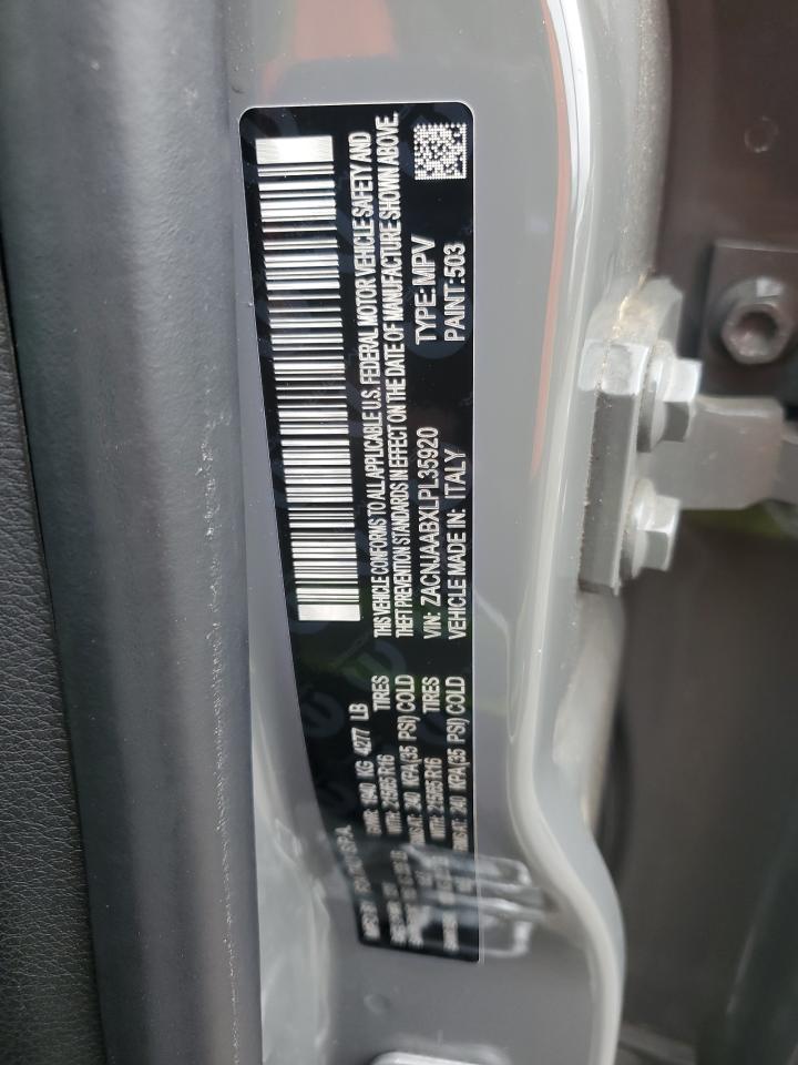 2020 Jeep Renegade Sport VIN: ZACNJAABXLPL35920 Lot: 90846275