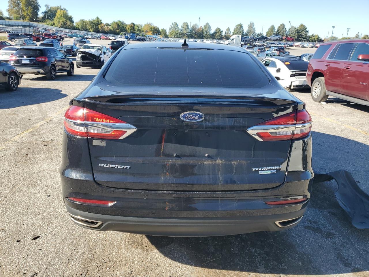 2019 Ford Fusion Titanium VIN: 3FA6P0D90KR121098 Lot: 87257215