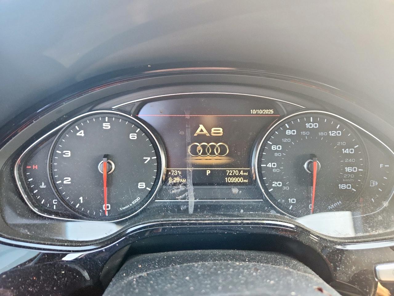 2013 Audi A8 L Quattro VIN: WAUR2AFD6DN012290 Lot: 86290365